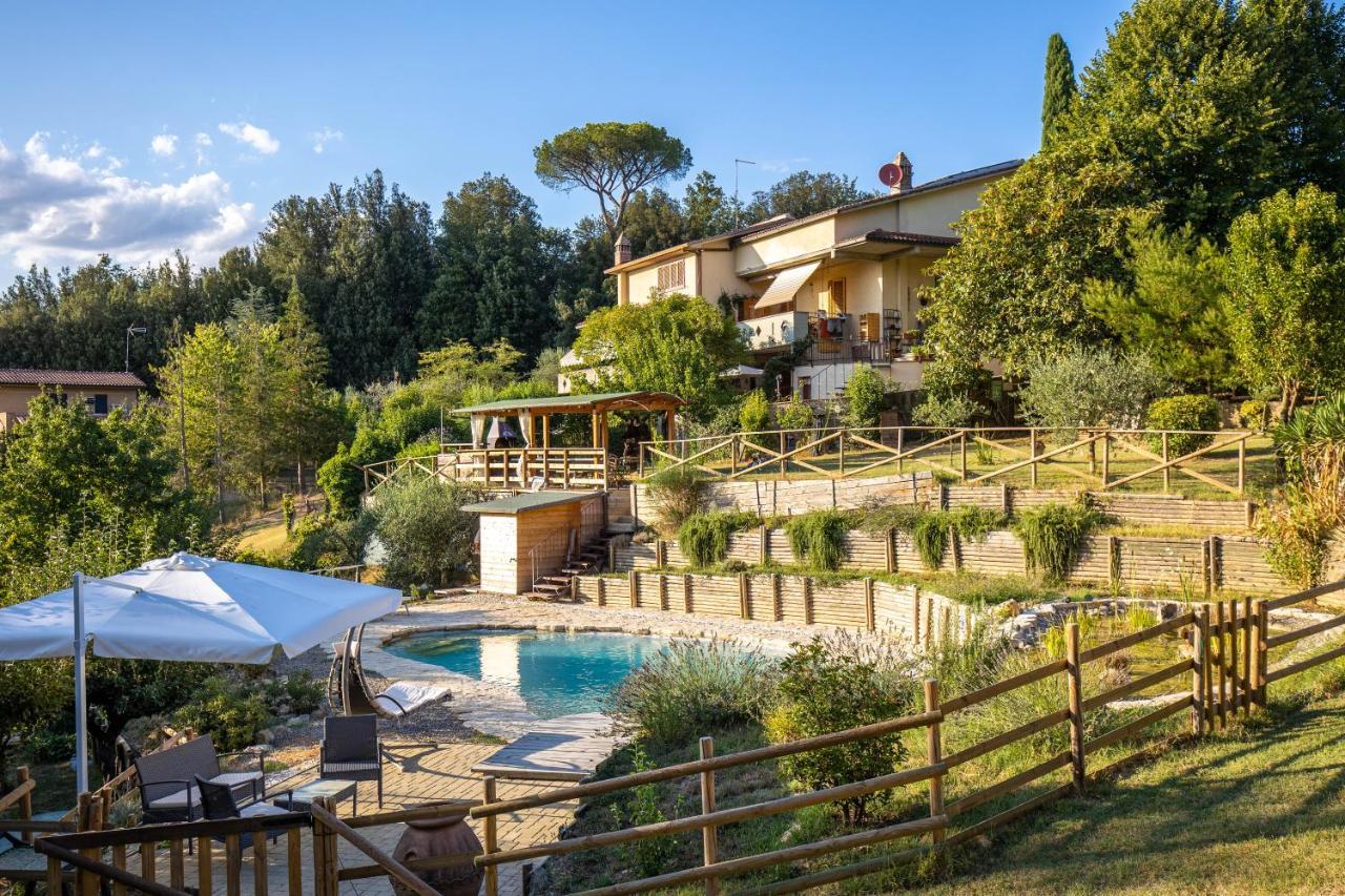 Toscana Da Sogno A Villa Allegria Siena Buitenkant foto