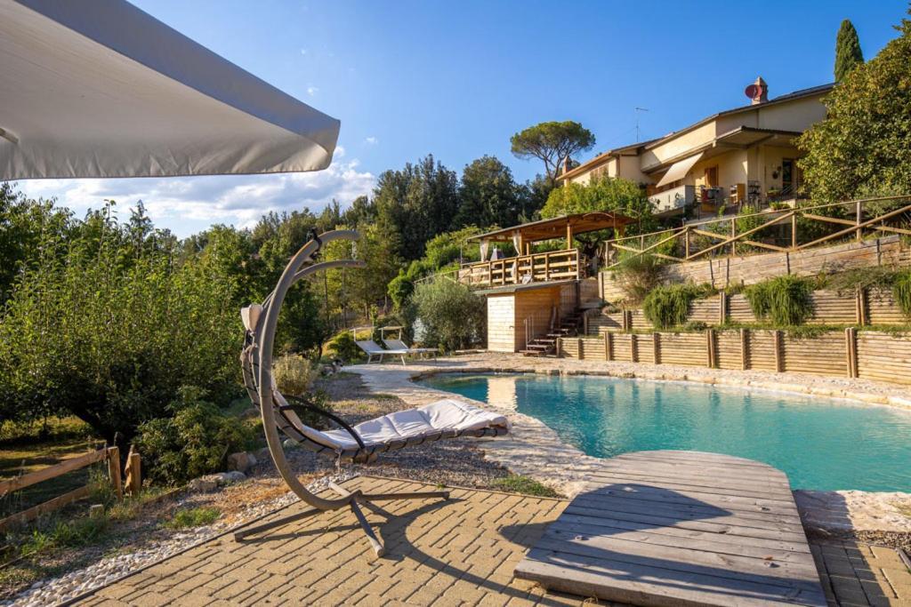 Toscana Da Sogno A Villa Allegria Siena Buitenkant foto