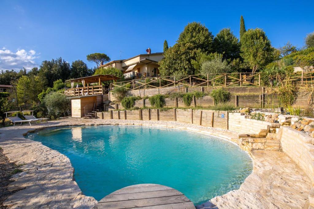 Toscana Da Sogno A Villa Allegria Siena Buitenkant foto